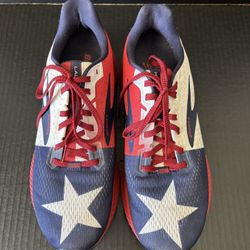 Men’s Brooks Launch 8 Texas Star Flag Running Shoes