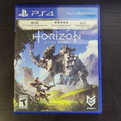 PS4 Horizon Zero Dawn
