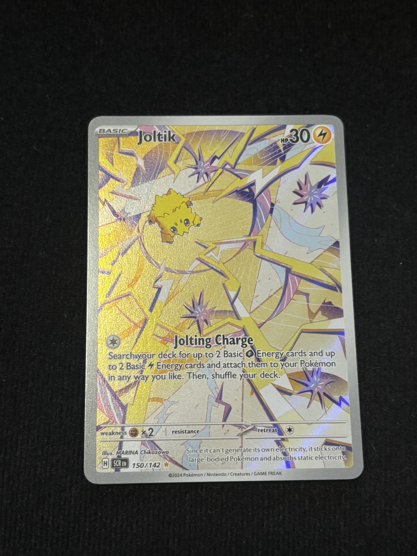 Joltik Pokemon Card