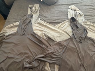 SPF 50  blocks sun uvb ray 4 SHIRTS fishing/construction