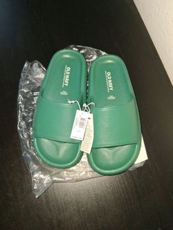 Old Navy Green Slide Sandals Size 12-13