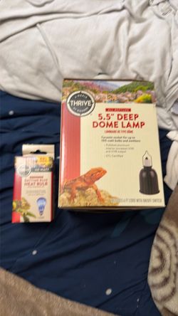 Heat bulb and Dome Lamp bundle