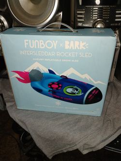 Fun Boy X Bark Inter-sletter Rocket Sled Pool Inflatable