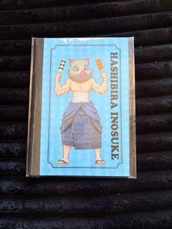 Hashibira Inosuke Demon Slayer Notebook Journal