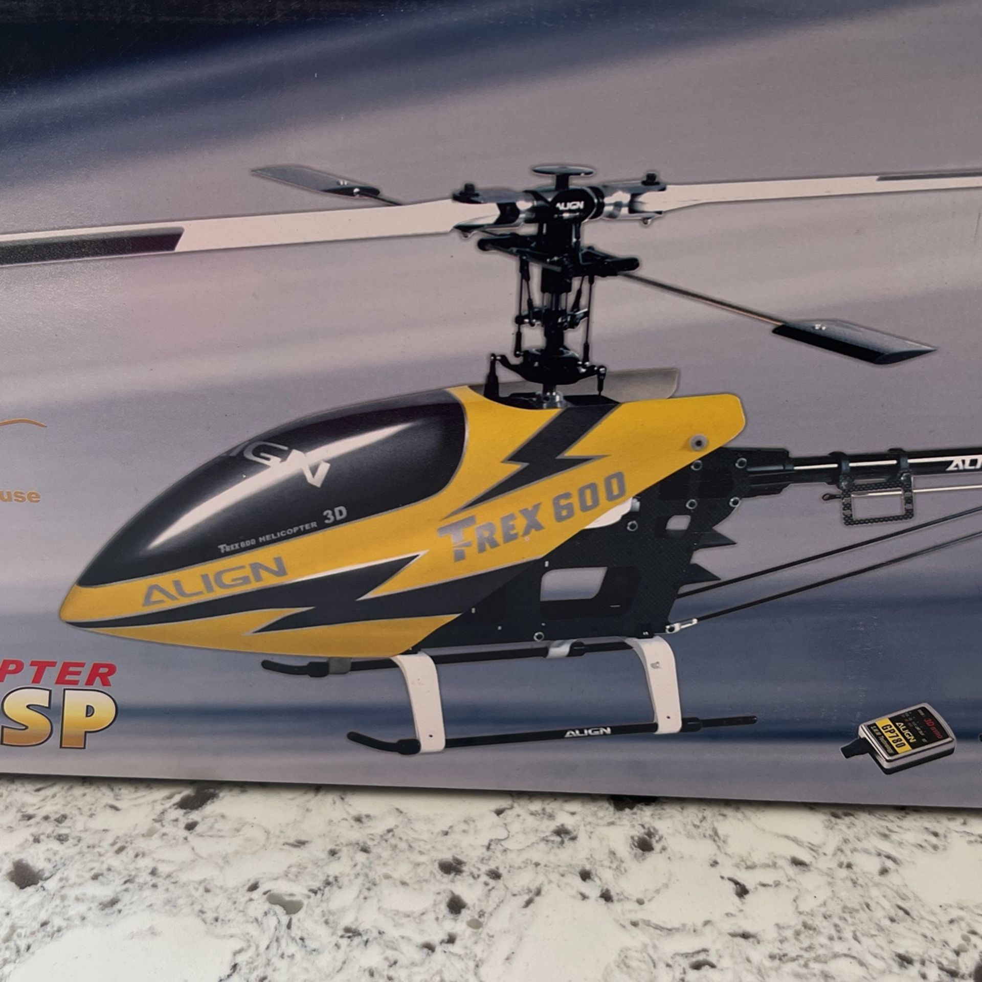 ALIGN TREX 600 ESP EP radio controlled helicopter