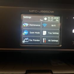 BROTHER all In One Color Inkjet Printer MFC-JB8SDW