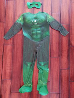 Green Lantern Kids Halloween Costume with Mask