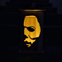 Michael Myers Handcrafted Halloween Lanterns – Spooky & Stylish Decor!