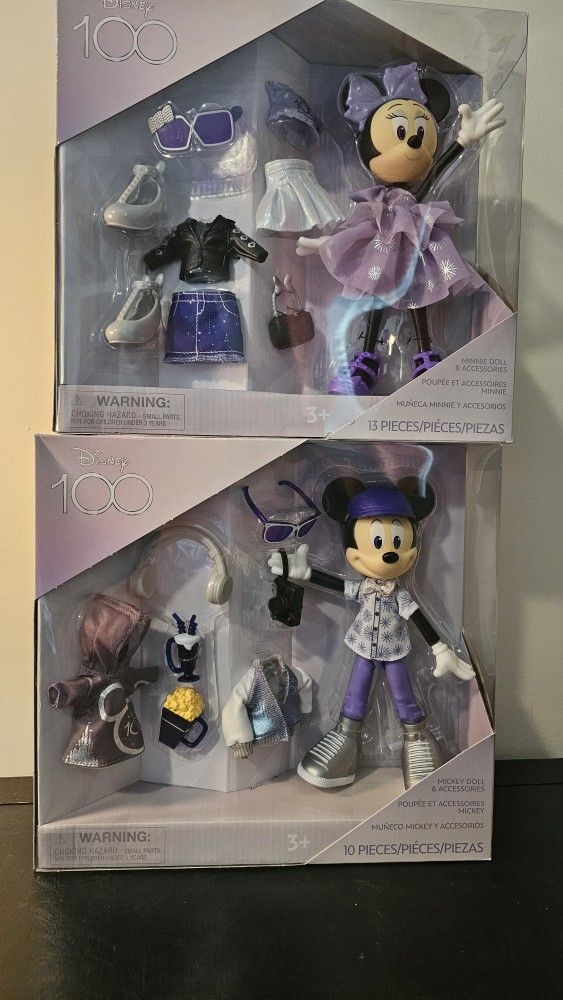 Mickey And Minney Doll