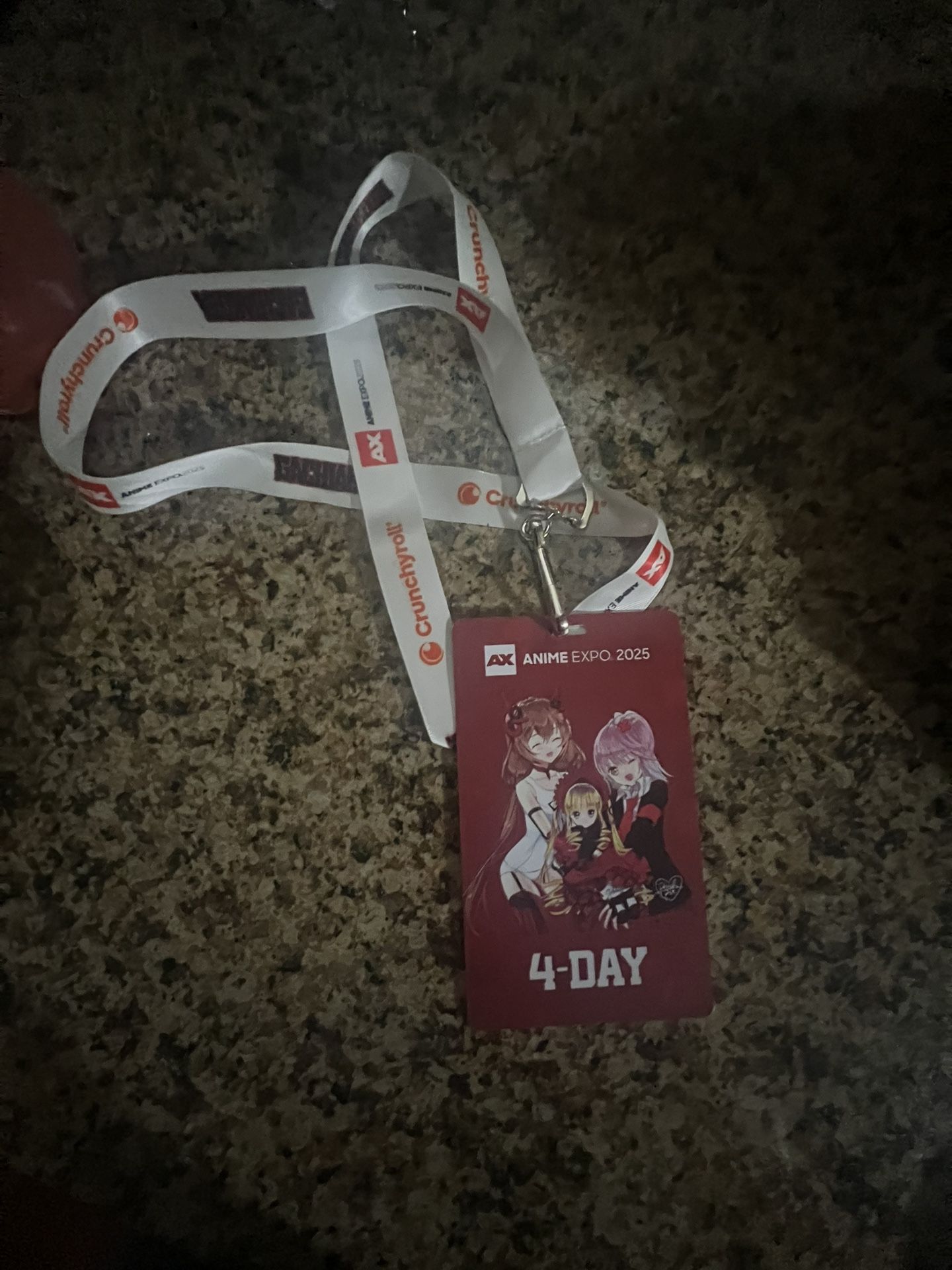 anime Con Ticket