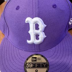 New Era 59FIFTY Purple Boston Red Sox