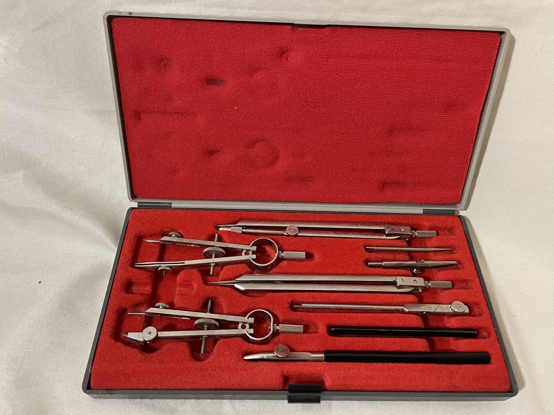 Vintage protractor set