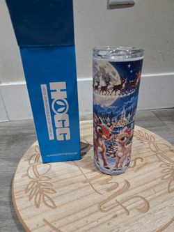 Hogg 20 oz Rudolph Christmas Glow Tumbler