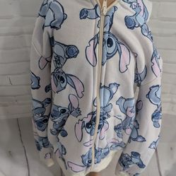 Disney Stitch girls hoodie size 10/12