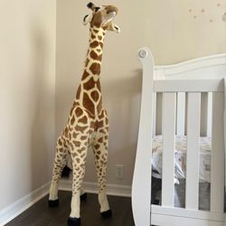 Melissa & Doug Giant Giraffe - Lifelike Stuffed Animal (over 4 feet tall)