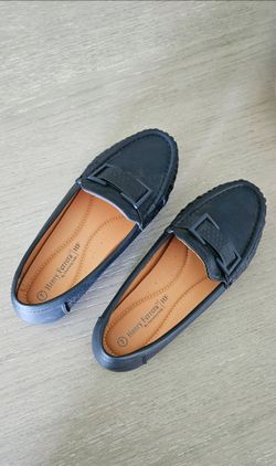 (Never Worn) Henry Ferrera by Charming Lady Navy Loafers