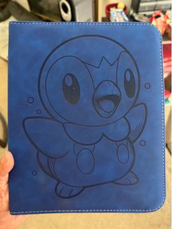4 Pocket Top Loader binder featuring Piplup