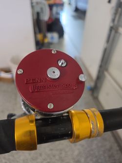 Saltwater Deep sea fishing pole and reel