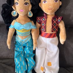 Aladdin And Jasmine Plush
