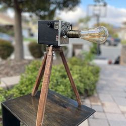 Antique Camera Lamp