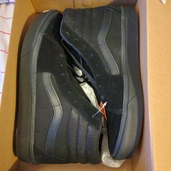 Vans High Black On Black