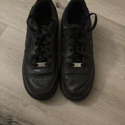 Black AF1 Size 7y