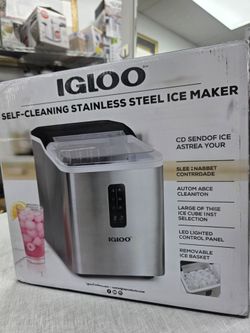 Igloo ice maker new! 26 pounds por days