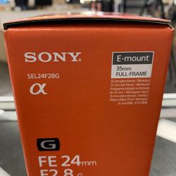 Sony 24mm 2.8 FF
