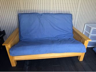 Wood futon very sturdy