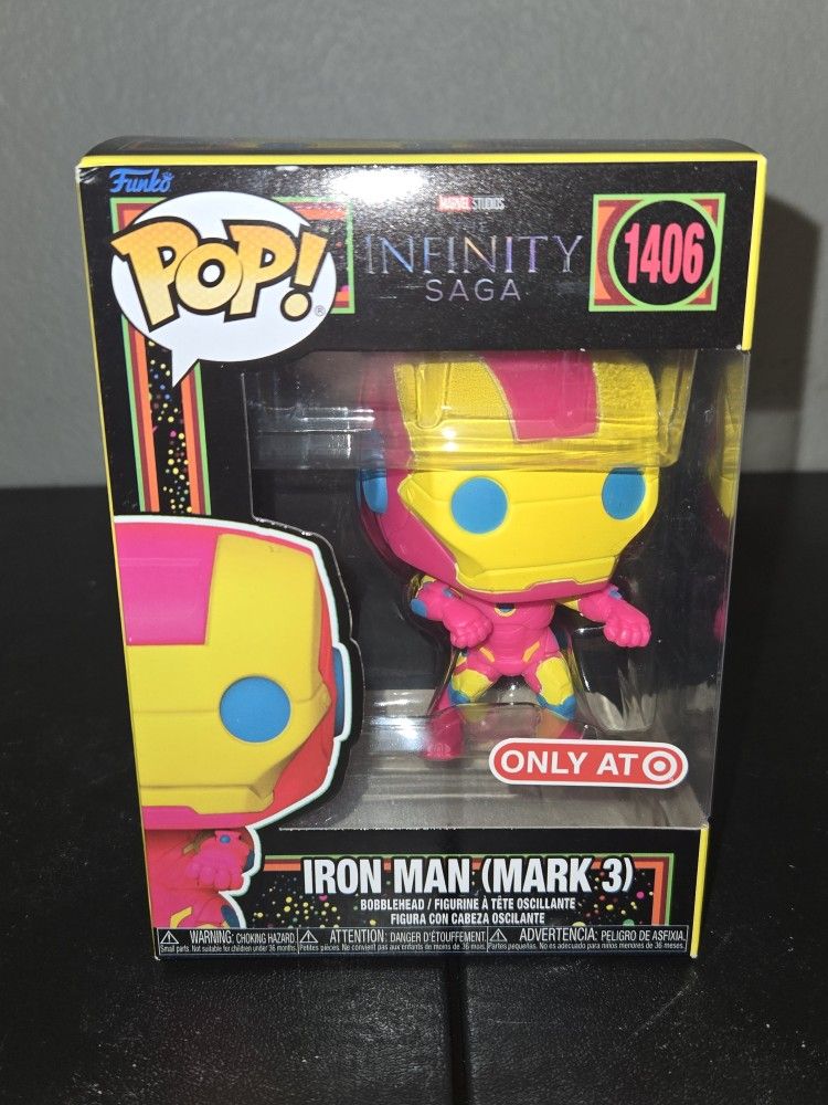 Iron Man (Mark 3) Funko Pop! #1406 – Exclusive Art Series | Marvel Infinity Saga