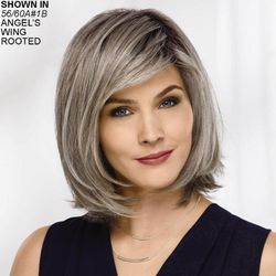 Bob Style Wig With Chin-length Layers
