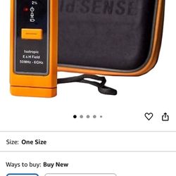 Field sense Isotropic Personal RF monitor