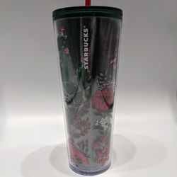 Starbucks Woodland Berry Flower Venti Tumbler 24oz Cup