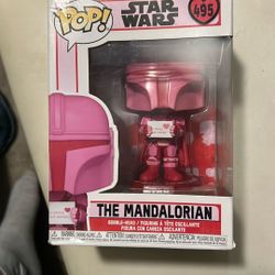 Valentines Mandalorian Funko Pop