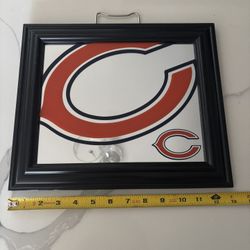Chicago Bears NFL Brand Mirror, 11x13. In Great Condition. 