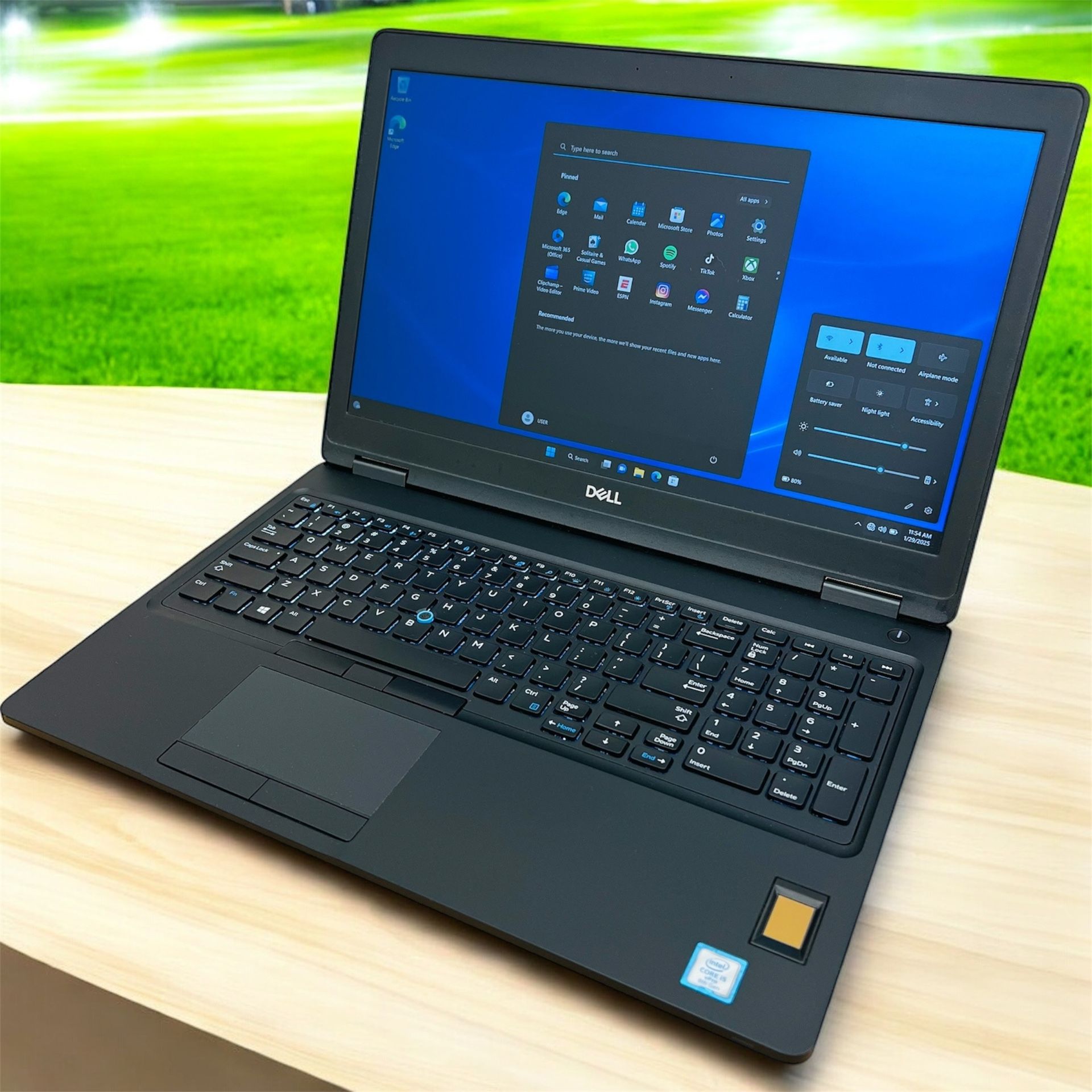 Dell i5 vPro 15.6โ Full HD laptop / Windows 11 Pro / SSD 512GB / RAM 16GB / Bluetooth / HDMI / USB C / Antivirus / Charger / Backlit / Fingerprint