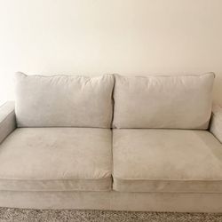 Very Comfy 80” Beige Couch 