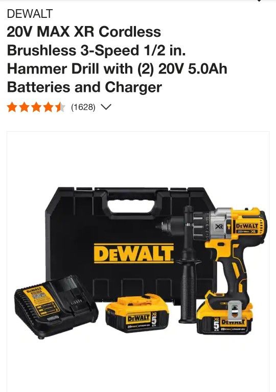 DEWALT
Hammer Drill