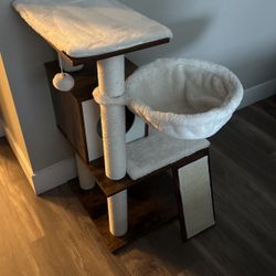 Modern Cat Tree - Barely Used