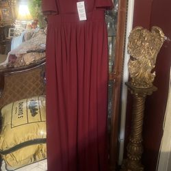 Vestido Guinda