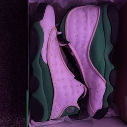 Jordan 13 Retro White Lucky Green 