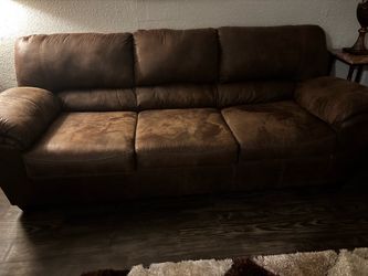 Brown Sofa and loveseat set