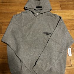 Dark Oat Essentials Hoodie