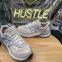 NEW BALANCE 990V6 (PS) KIDS 'PNK HAZE’ SZ 1.5