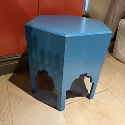 Pair of Morrocan style end tables