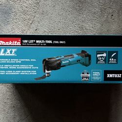18V Oscillating Multi-Tool With Blade and Accessory Adapters