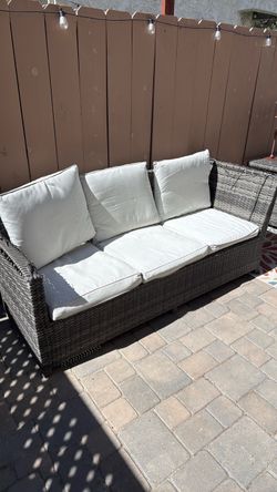 FREE well loved used patio corner sofas