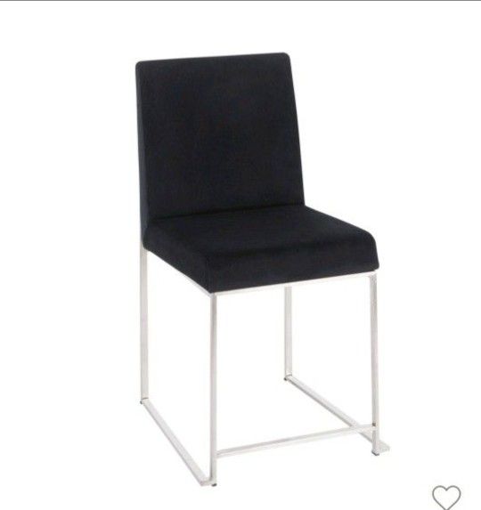 ✨️ New P112#2 $130 Set of 2 High Back Fuji Contemporary Dining Chairs LumiSource( 5 set Available)