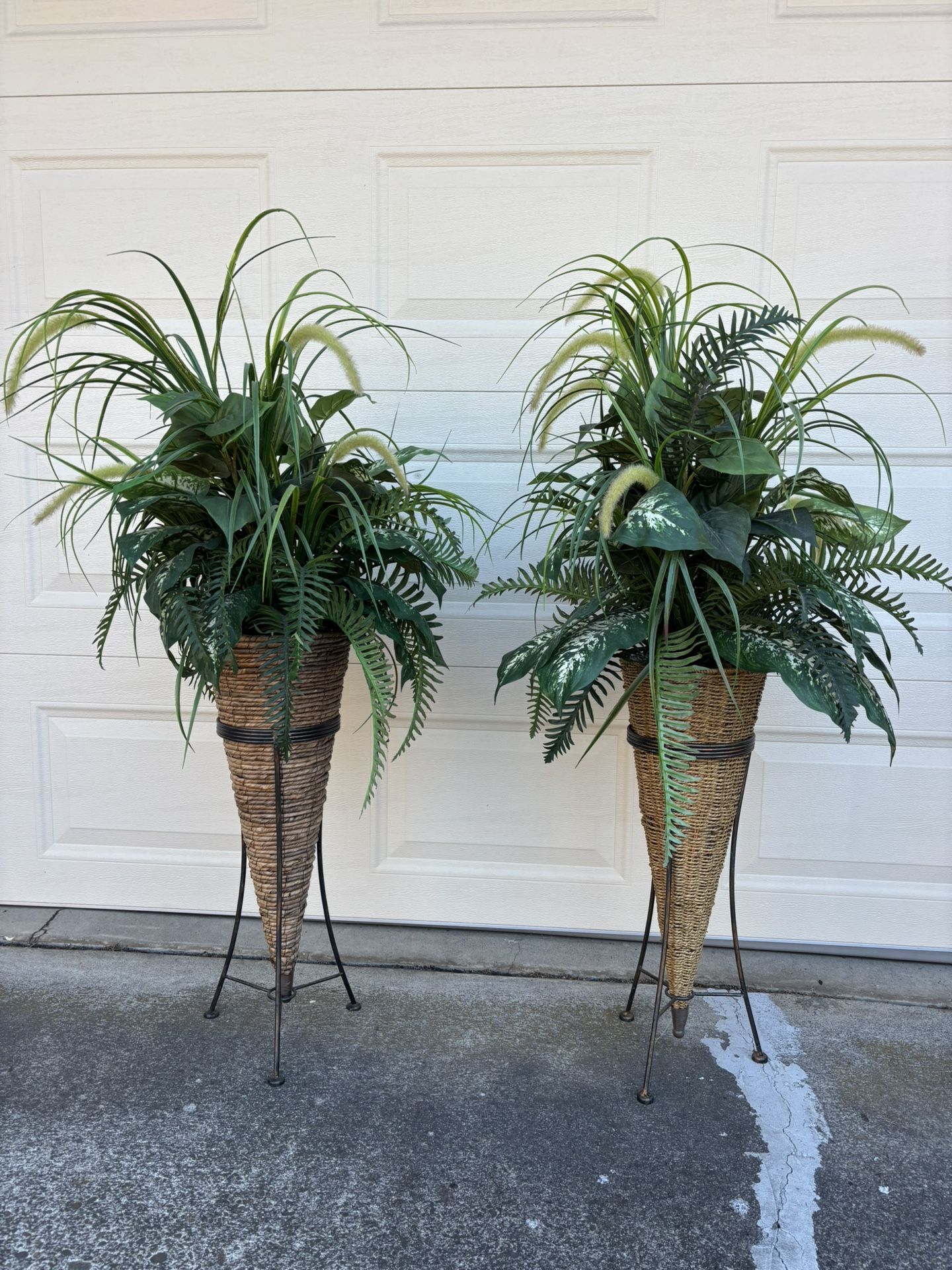 Tall Floral Decor