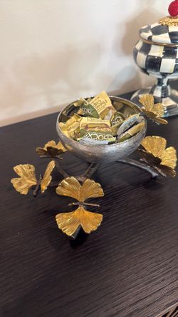 Butterfly Ginkgo Nut Bowl